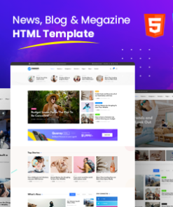 Neeon - News Magazine HTML Template