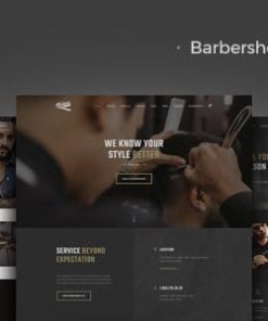 Nelson - Barbershop Hairdresser & Tattoo Salon WordPress Theme