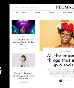 NeoMag - News and Magazine WordPress Theme