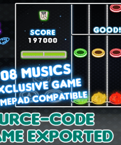 Neon Guitar HTML5 Game - With Construct 3 All Source-code