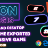 Neon Mergis - HTML5 Game