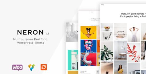 Neron - Multipurpose Portfolio  WordPress Theme