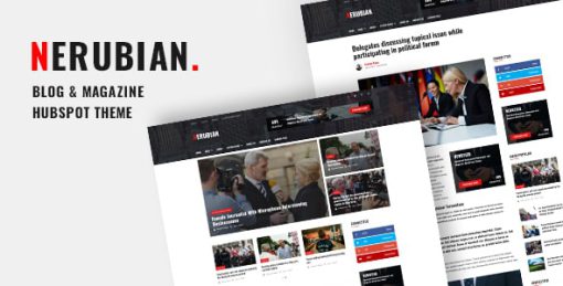 Nerubian - Blog and Magazine Hubspot Theme