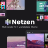 Netzen - Multivendor NFT Marketplace Theme