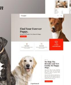 NeuFam - Dog Breeder & Kennel Club Elementor Template Kit