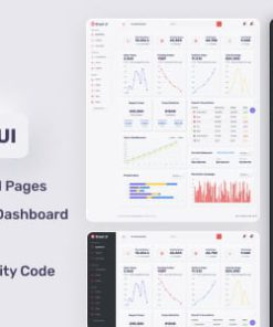 Neumorphic Bootstrap Dashboard - Steel UI