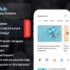 News & Blog Magazine Android + iOS App Template | Flutter 2 | Newshub