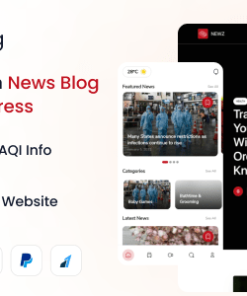 News Blog - News App with Flutter + Website with WordPress Backend