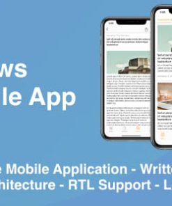 News Mobile iOS Native Application | Swift + MVVM