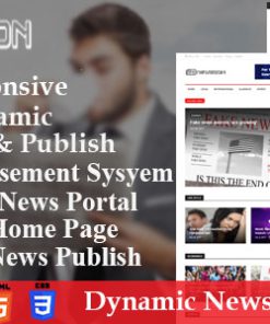 News Paper - Dynamic News, Magazine and Blog Portal Script