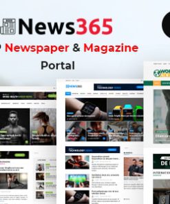 News365 – PHP Newspaper Script Magazine Blog with Video Newspaper