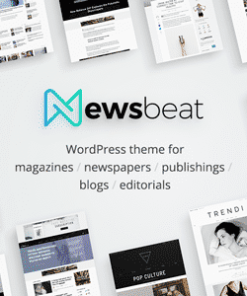 Newsbeat - Optimized WordPress Magazine theme