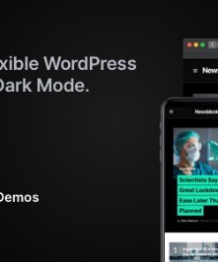 Newsblock - News & Magazine WordPress Theme with Dark Mode