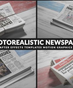 Newspaper Photorealistic