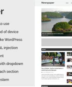 Newspaper - Responsive Newspaper CMS Script