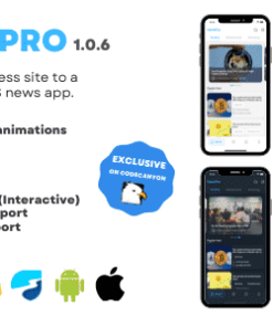 NewsPro - Flutter News App For Wordpress