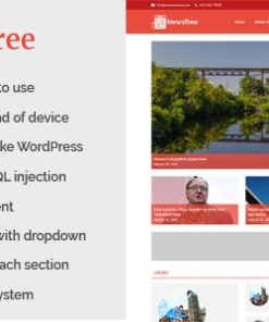 NewsTree - Magazine and News Portal Website CMS