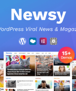 Newsy - Viral News & Magazine WordPress Theme