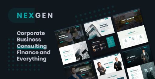 Nexgen - Business & Consulting HTML Template