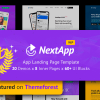 NextApp - App Landing WordPress Theme
