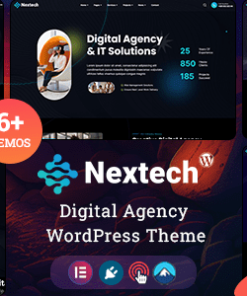 Nextech - Creative Agency & Portfolio WordPress Theme