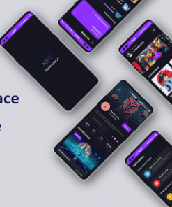 NFT Marketplace Android + iOS App Template | React Native | NFTMarketPlace