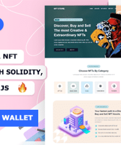 NFT Nfolio – Full Functional NFT Marketplace with React and Solidity