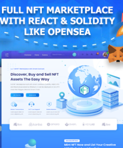 NFT WorkSea - Full NFT Marketplcae with React & Solidity Like Opensea