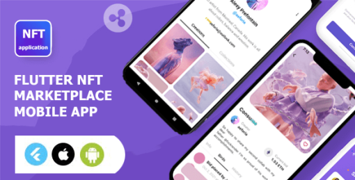 NFTGo - Flutter NFT Marketplace App