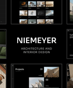 Niemeyer - Architecture and Interior Design Theme