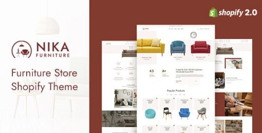 Nika - Modern Furniture Shopify Theme