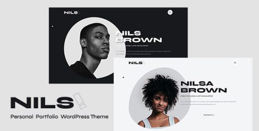 Nils - Personal Portfolio WordPress Theme