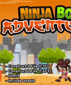 Ninja Boy Adventure - C3P I CAPX I HTML5 Game