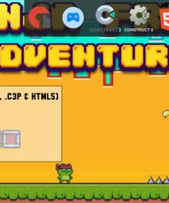 Ninja Frog Adventure - HTML5 Game - Web, Mobile and FB Instant games(CAPX, C3p and HTML5)