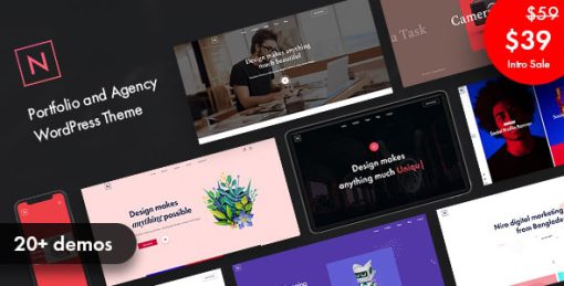 Niro - Creative Agency & Portfolio WordPress Theme