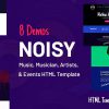 Noisy - Music & Events HTML Template
