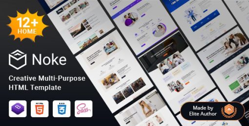 Noke - Creative Multipurpose HTML Template