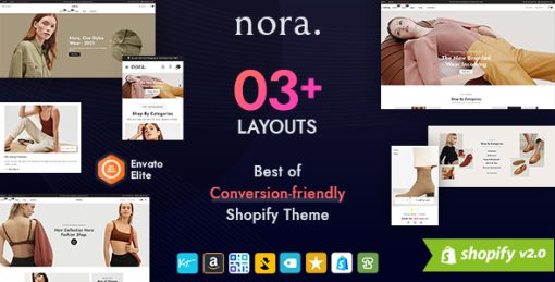 Nora - Boutique Shopify Multi-purpose Responsive Theme