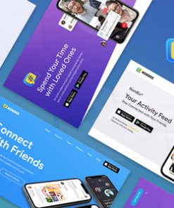 NordEx - Premium App Landing Pages Pack, React JS Template