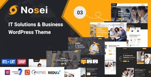 Nosei - IT Solutions & Business WordPress Theme