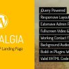 Nostalgia - Responsive WordPress Landing Page