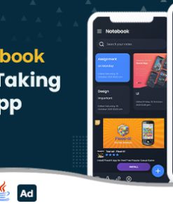 Notebook - Note Taking - Android App with - Admob Ads