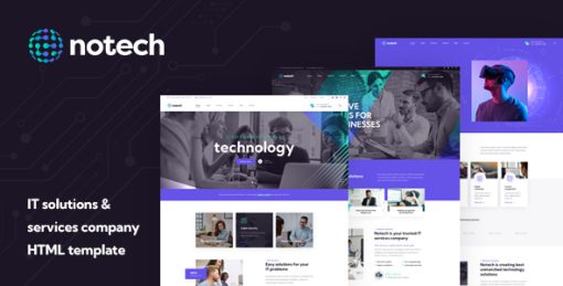 Notech - IT Solutions & Services HTML Template