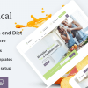 Nutrical - Health and Diet WordPress Theme