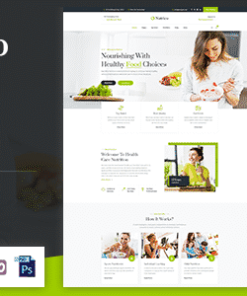 Nutrico - Nutrition Health Services WordPress Theme