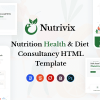 Nutrivix - Nutrition Consultancy HTML Template