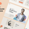 Ober - CV Resume WordPress Theme