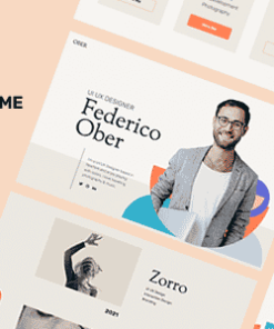 Ober - CV/Resume & Personal Portfolio Hugo Theme