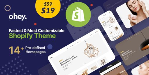 Ohey - Multipurpose Shopify Theme