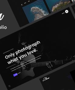 Oliver - Photography Portfolio Theme